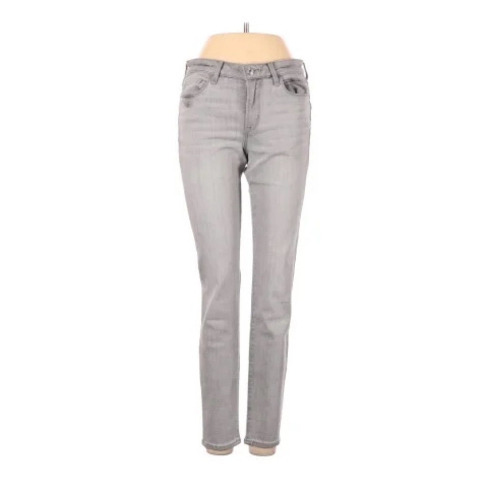 Abercrombie & Fitch Gray Skinny Jeans 26”